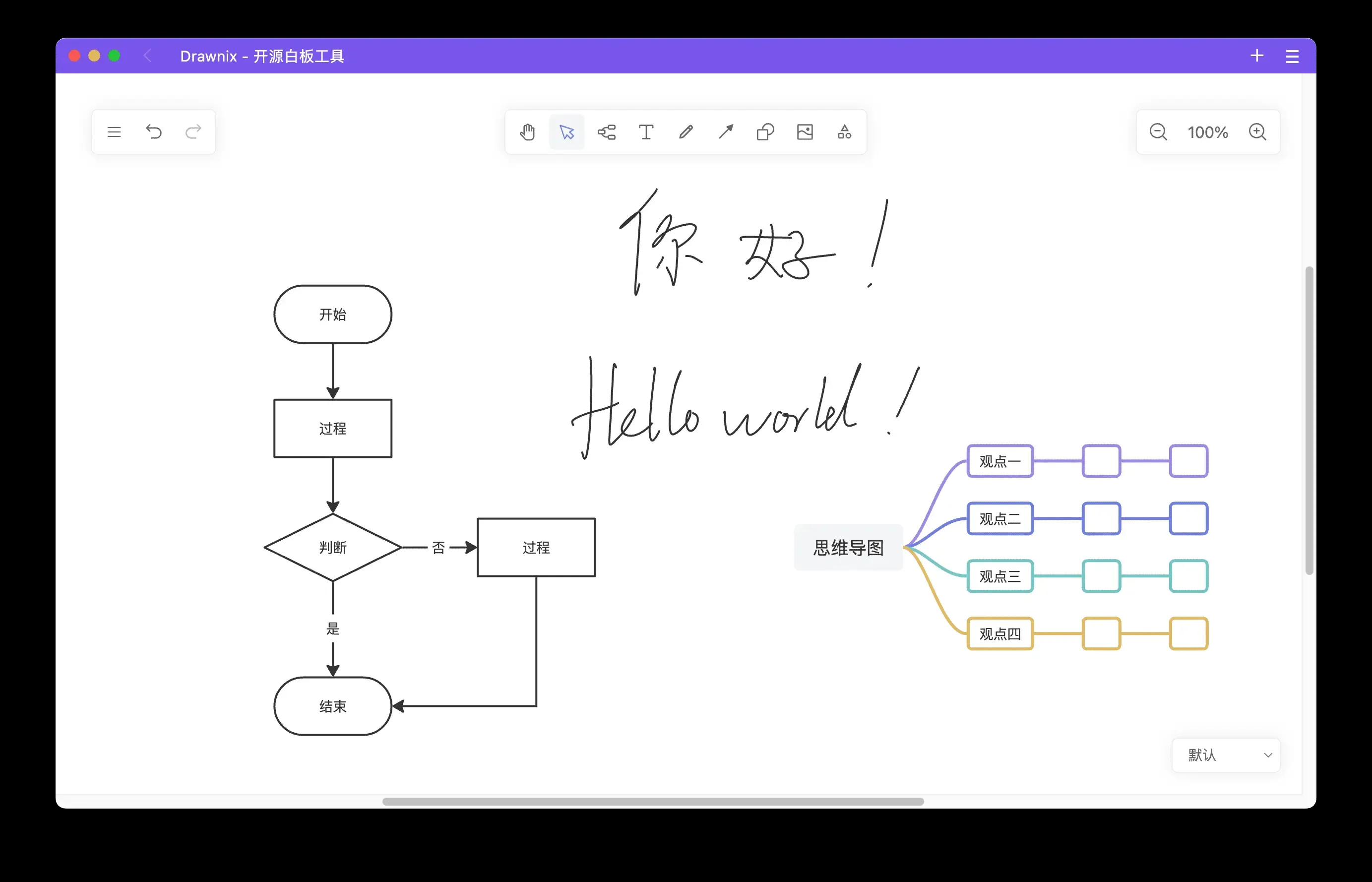 Drawnix开源在线白板工具源码 可视化协作SaaS平台